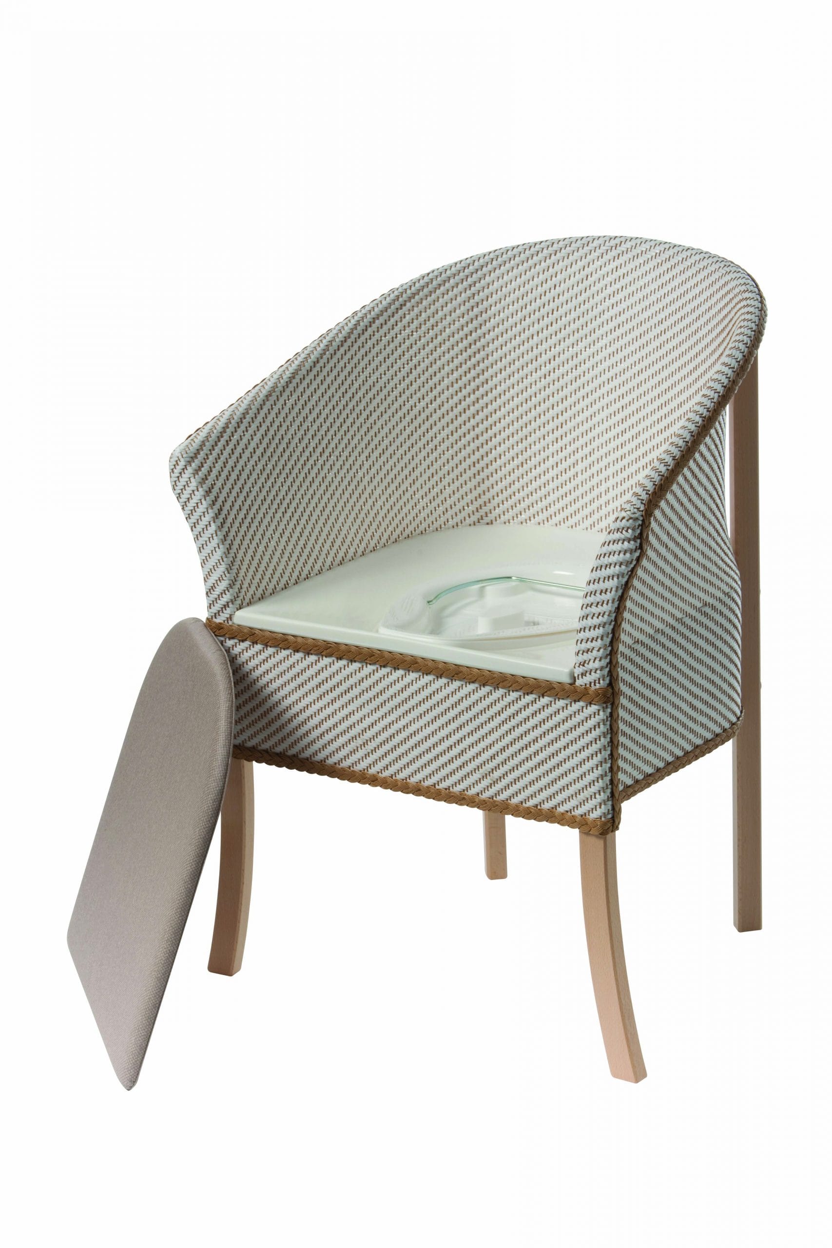 Basket Weave Commode
